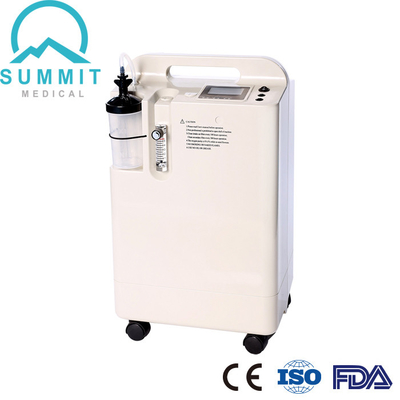 Concentrador médico del oxígeno portátil con el flujo 5LPM