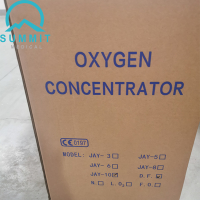 Máquina médica del concentrador del oxígeno del flujo dual del grado del hospital 10 litros